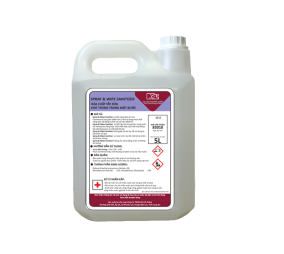 Spray & Wipe Sanitizer - One step disinfectant