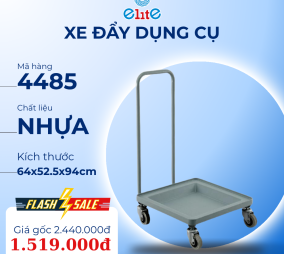 Xe đẩy đựng dụng cụ bằng nhựa 4485 - kích thước 64x52.5x94cm