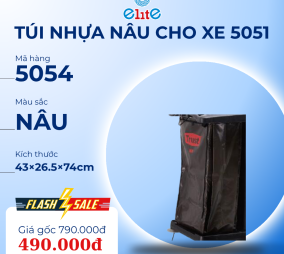 TRUST - Túi bằng nhựa màu nâu 5054, là phụ kiện của xe 5051