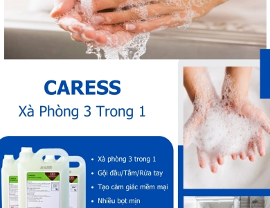 CARESS - XÀ PHÒNG 3 TRONG 1: ĐƠN GIẢN MÀ HOÀN HẢO!