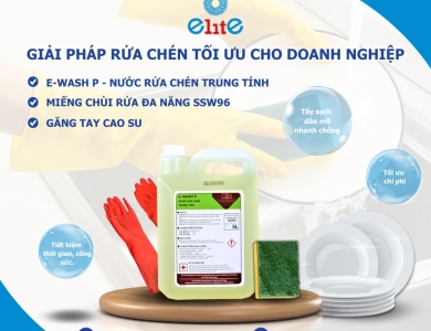 Giải Pháp Rửa Chén Tối Ưu Cho Doanh Nghiệp