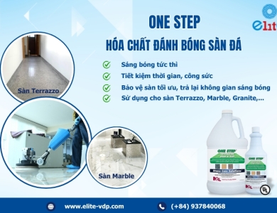 One Step – Giải Pháp Đánh Bóng Sàn Hiệu Quả, Tiết Kiệm Thời Gian