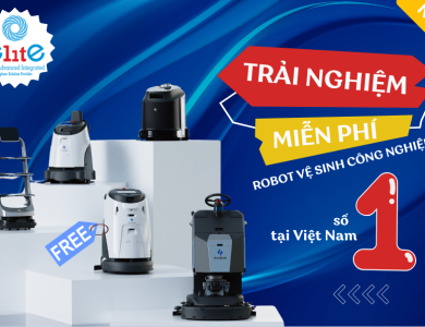 Free Experience Program: The First Industrial Cleaning Robot in Vietnam