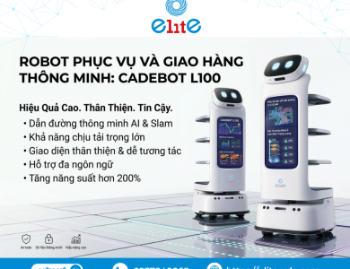 Cadebot L100 - Robot Giao Hàng & Quảng Cáo Di Động – Nâng Tầm Dịch Vụ 4.0