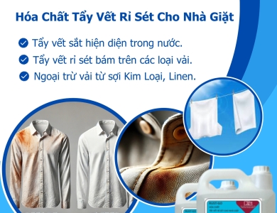 Tẩy Vết Rỉ Sét Trên Vải Cùng Với Rust-Go